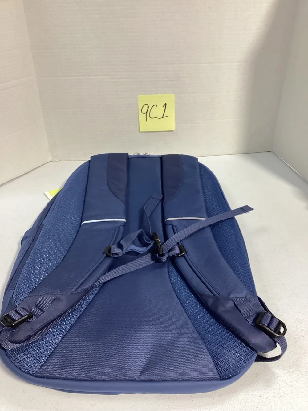 all in motion Navy Blue Men's Backpack with Front Bungee